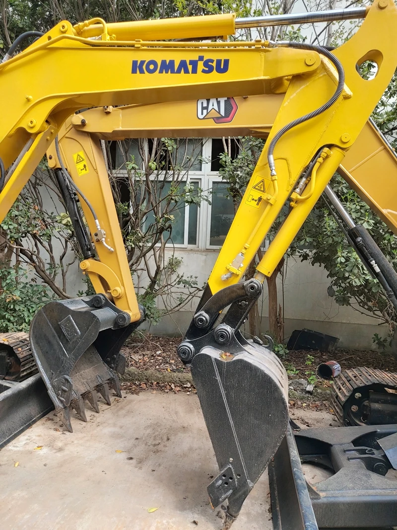Японский оригинальный подержанный экскаватор Komatsu PC50 Подержанный 5-тонный Гусеничный Экскаватор строительная техника японский оригинал
