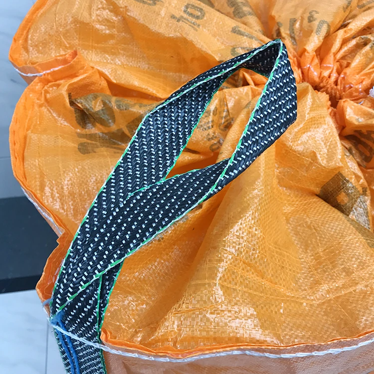 EGP 1 ton construction pp top skirt with tie string jumbo bag 1000kg
