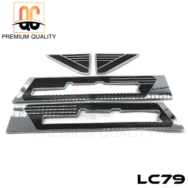 2022 hot sell new car side logo mark cover for LC79 Land Cruiser Pick up/ SUV