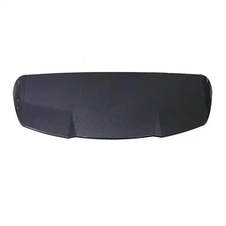 RSQ8 Style Carbon Look Car Rear Bumper Body Accessories Roof Spoiler For AUDI 2019-2022