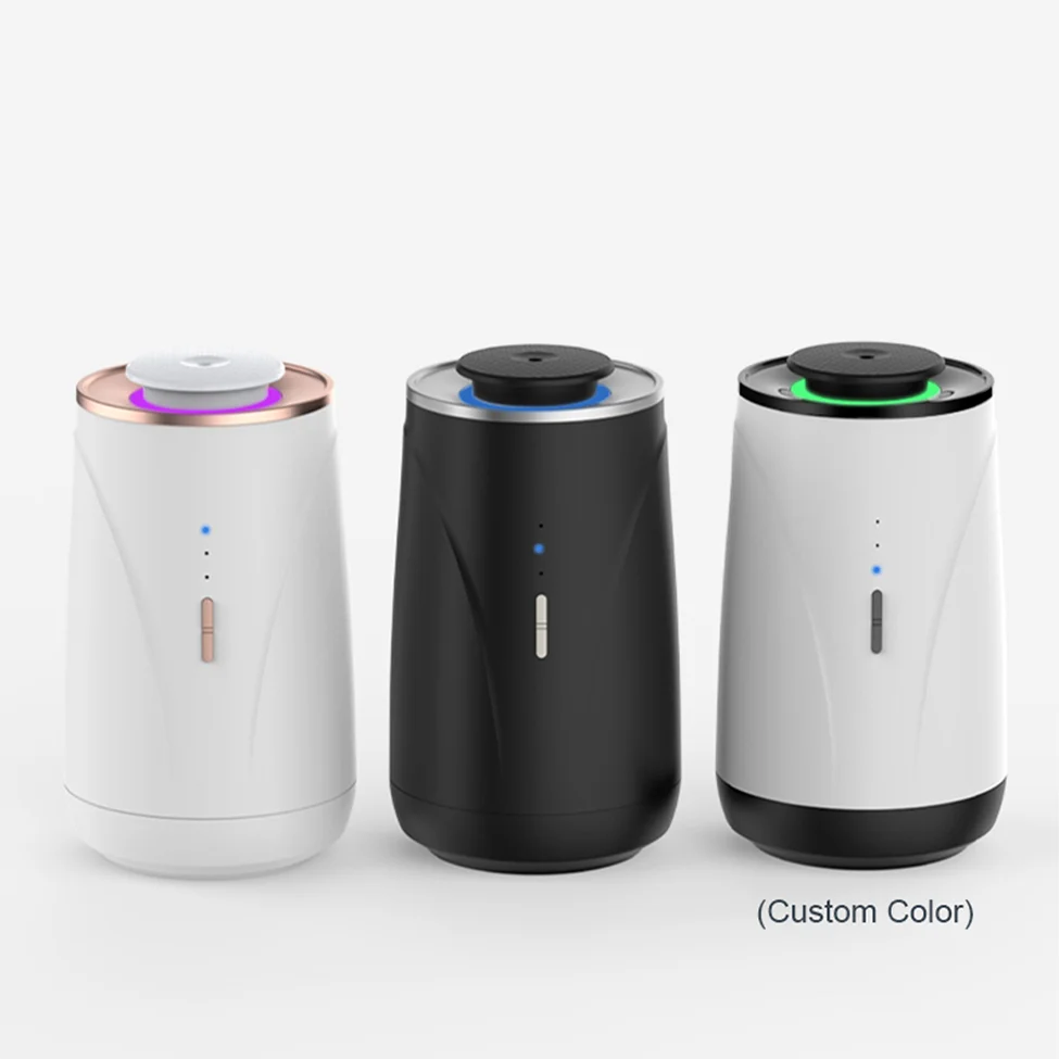 CNUS X3ART Customize Smart Sensor 10ml Breathing LED Light Pure Perfume Oil Automatic Air Freshener Car Diffuser