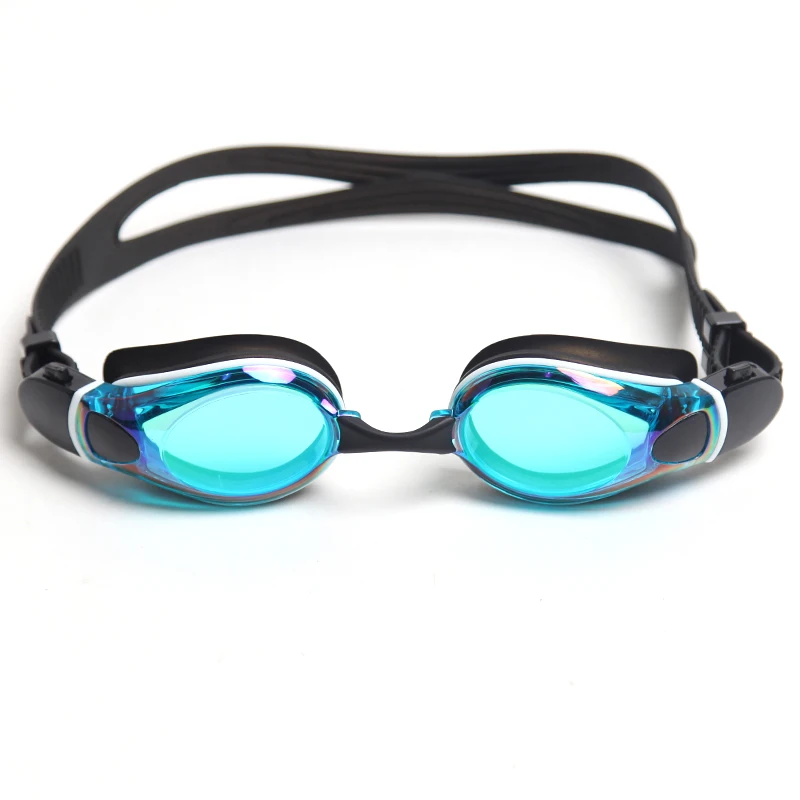 2021 anti fog UV400 silicone swim goggles