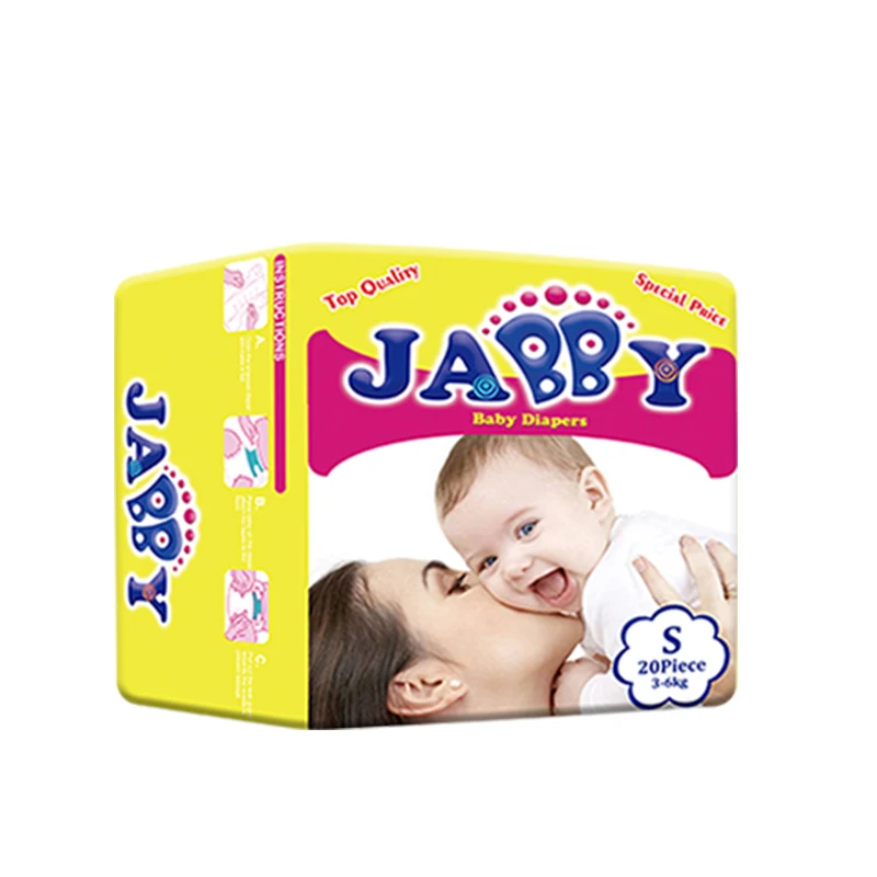 Одноразовые родители, лучший выбор, бренд JABBY, хлопковые детские подгузники для малышей