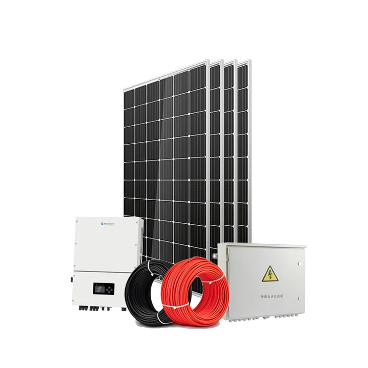 Home 5kw on grid solar panel power system with all equipment and convenient design