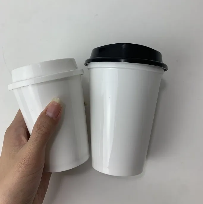 New  Reusable Cups Recyclable Grande 16 OZ Plastic Travel To Go Coffee Cups