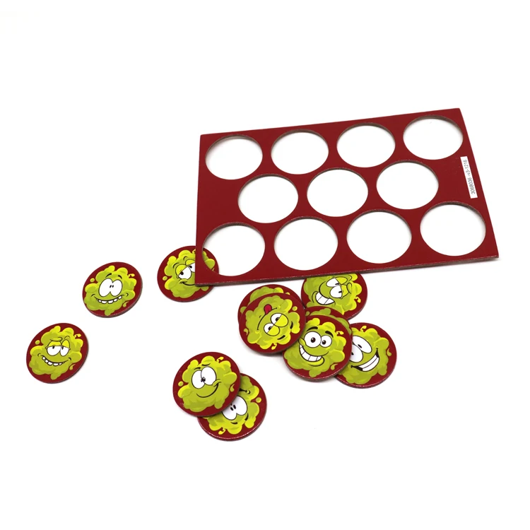 Custom Print Playing Funny Round Board Game For Children