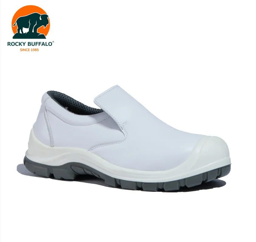 Rocky Buffalo Without Shoelaces Custom Nurse Safety Shoes With Steel Toe/Steel Plate