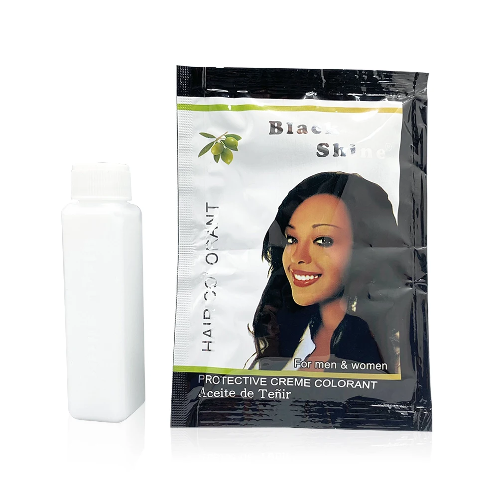 Best quality permanent black hair colour cream on sale