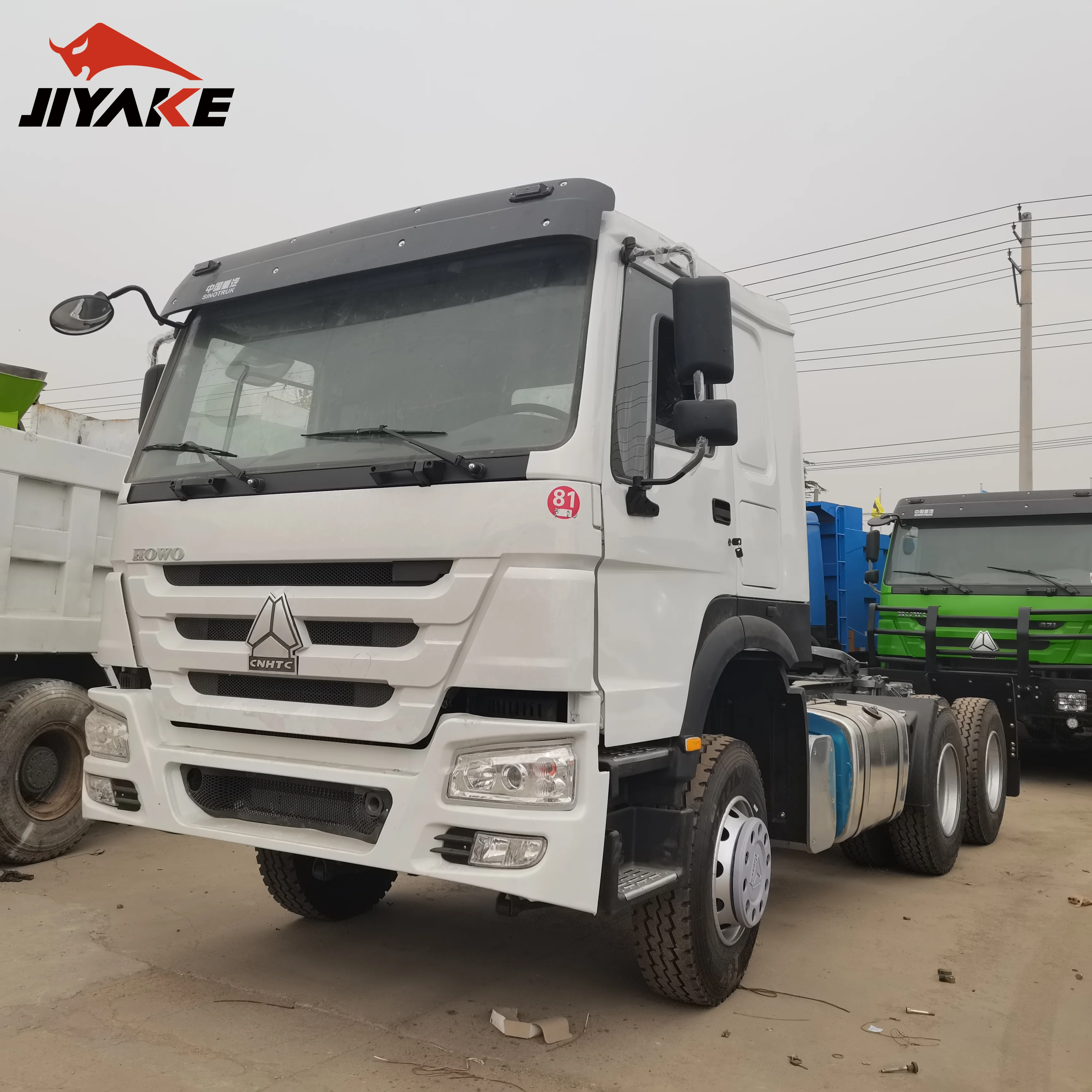 HOWO Shacman New and Used Foton Sino Truck 380 420HP Tow 50 tons 40 tones 6X4 Euro 2 Water Tank Mixer Tractor Head