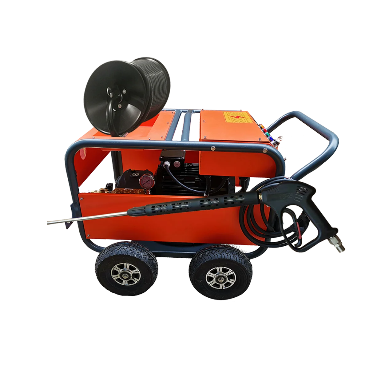 LC Manufacturer 170bar 30lpm Electric 380V High Pressure Washer with Movable Wheels for Efficient Cleaning