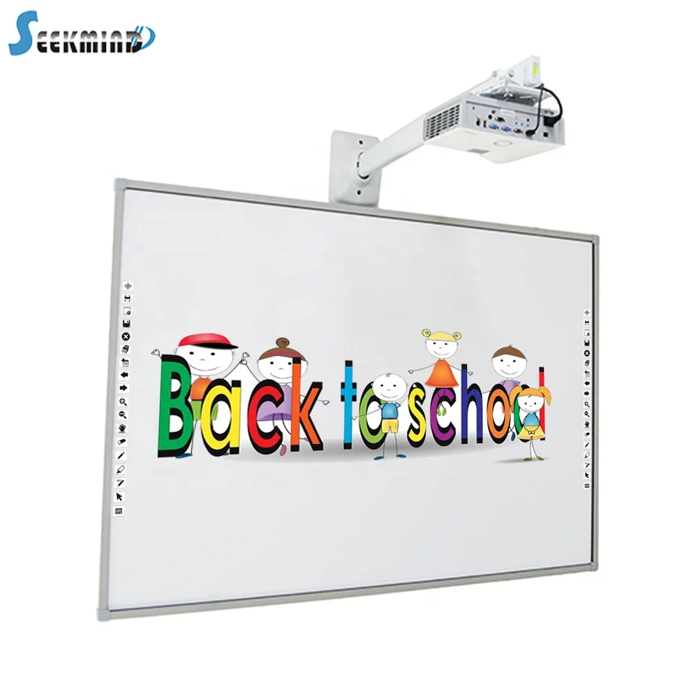 IR portable finger touch amazing school office supplies smart board/interactive digital whiteboard with multi touch children