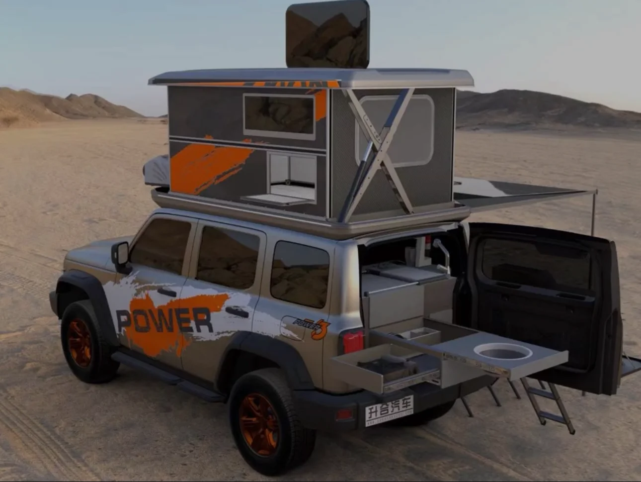 Roofnest Sparrow Adventure rooftop tent
