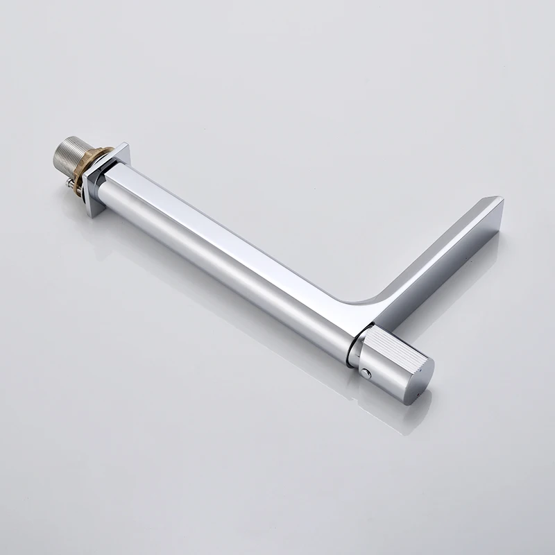 2024 Hot selling Luxury Chrome Deck Mounted Single Handle Bathroom Mixer Brass Gold Basin Faucets