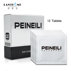 On sale Bagged Disposable Penis Ejaculation Long time Delay Sex Wet Wipes Tissues for Men Sex 12pcs/box