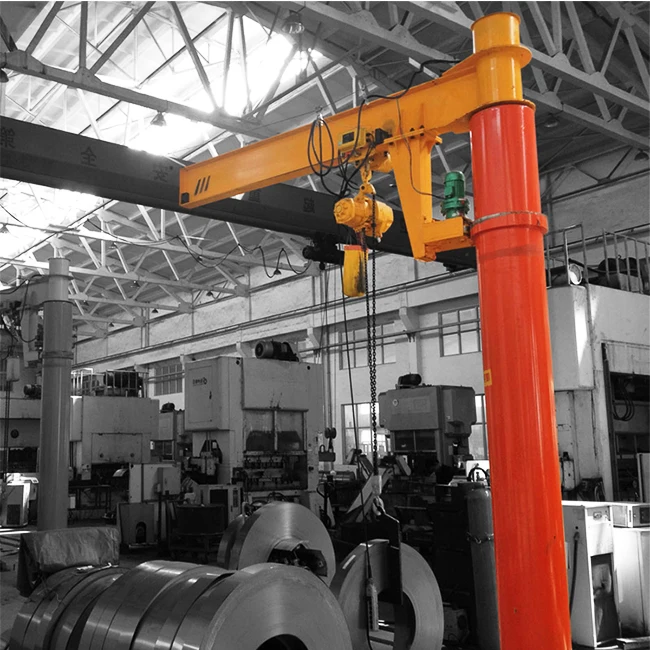 Factory Supply Electric Cantilever Electric Hoist 5 ton outdoor jib crane