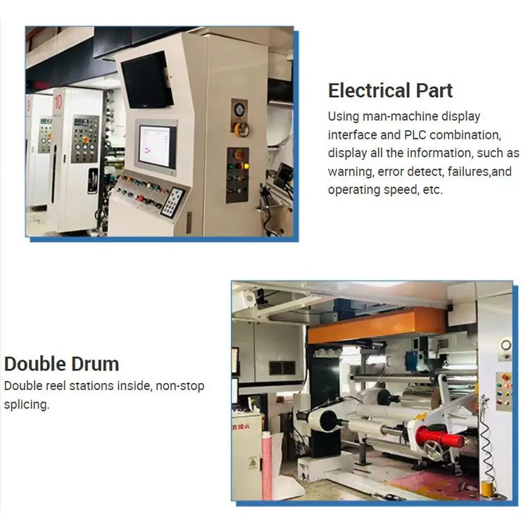 Used Superior Performance High Efficiency Rotogravure Printing Machine With Automatic Grade From Reliable Manufacturer