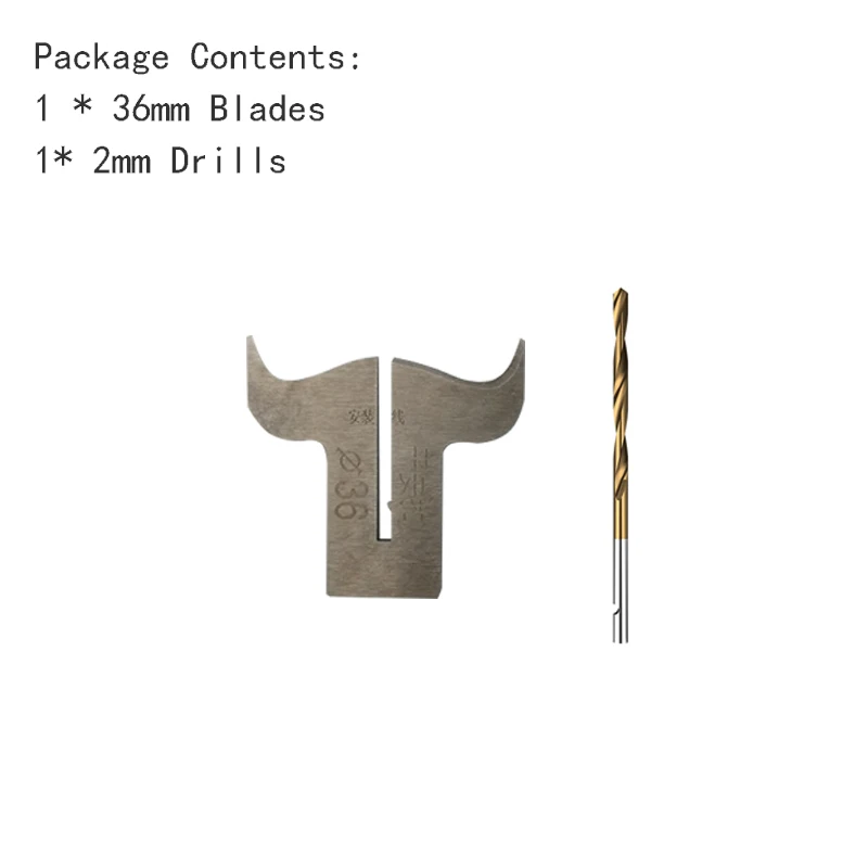 HUHAO 13pcs Pattern Wooden Bead Maker Drill Bit Milling Cutter Set Ring Maker Beads Buckle Drill Bit