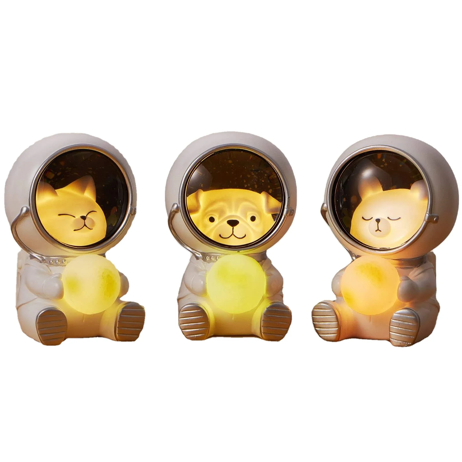 New Vofull Hot Sale Acrylic High-tech astronaut bear Night Light for indoor from China