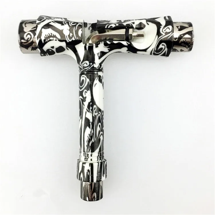 Logo custom Skateboard tools T wrench with digital printing