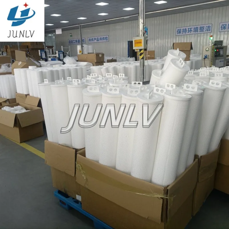 JUNLV High Power High Self-cleaning High Flow Water Filter High Quality Pp Folding Large Flow Filter Cartridges