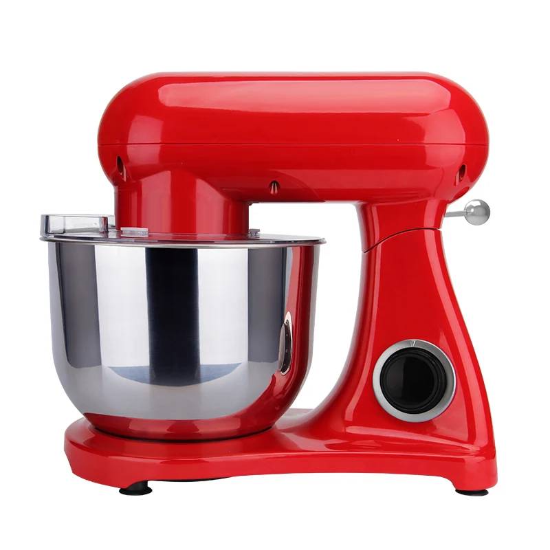 Full Metal Body 1800W Kitchen Appliances Machine Food Stand Mixer with Dough Hook & Stainless Steel Bowl & Egg Whisk & Beater
