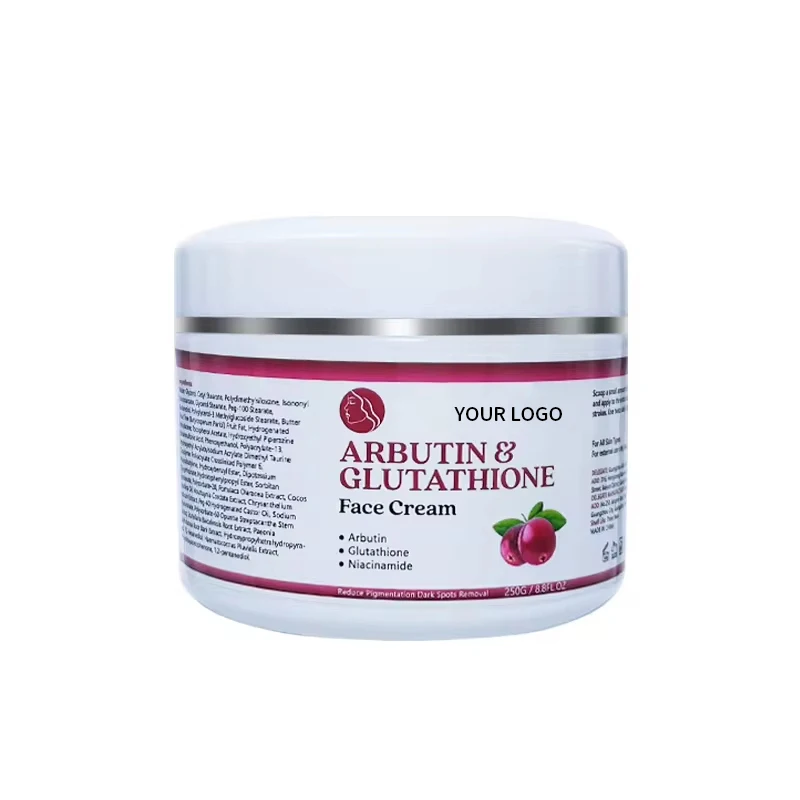 Arbutin & Glutathione Face Cream Whitening Bleaching Dark Spots Glowing And White Skin Body Care Set Creams Kojic Acid Cream