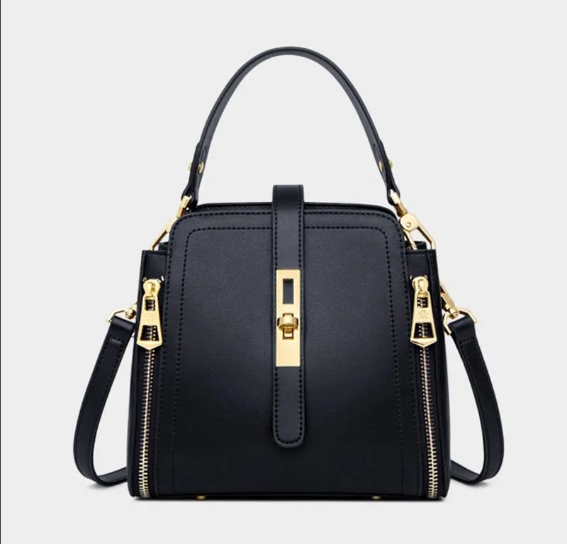 
New 2020 trendy simple bucket bag for ladies stylish one shoulder messenger bag women bags handbags 