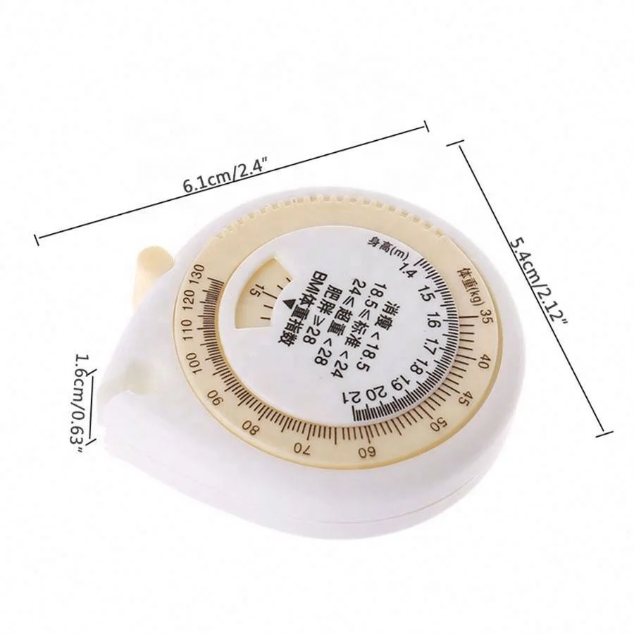 Measuring tape BMI water drop calculator measuring tape 1.5 m