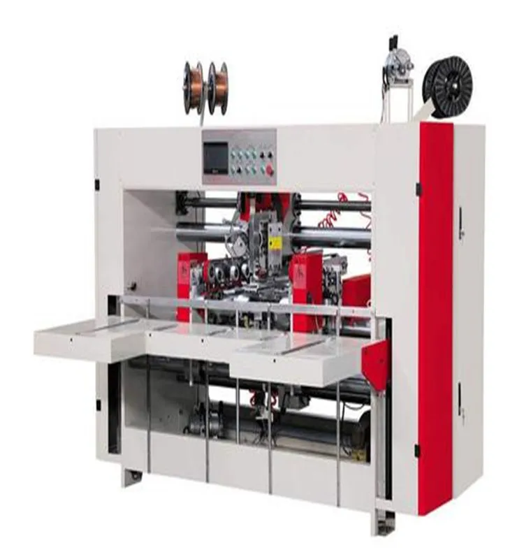 Cardboard box making machine stitcher