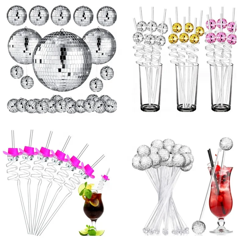 Зеркальный отражающий шар для диско