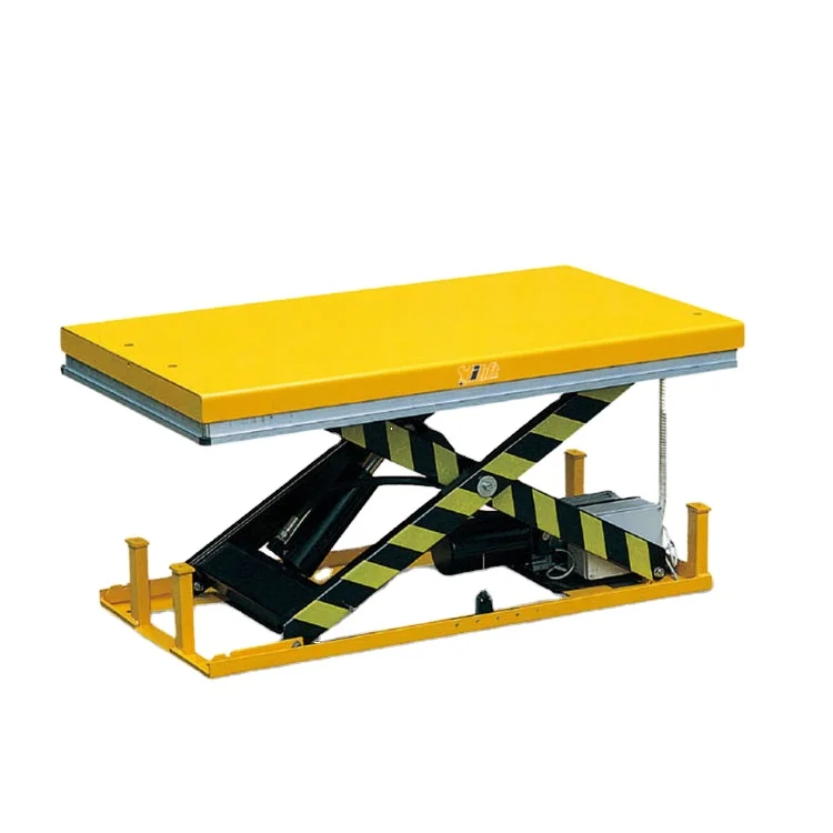 1 Meter Stationary Scissor Lift Platform 2 Ton