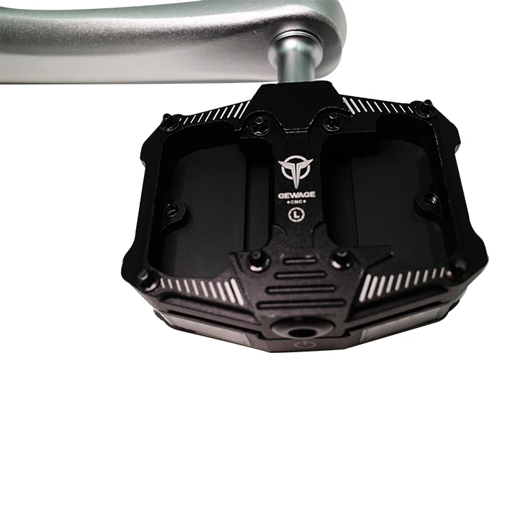 Hot sale Axle Sealed Bearing Security Pedal For Mountain Bicycle with led light safty warning light