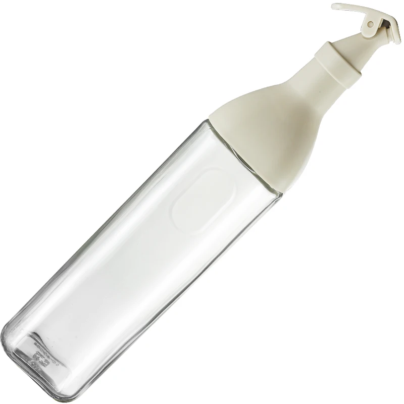Wholesale 500ml Clear Kitchen Cooking Leakproof Vinegar or Oil Dispenser Glass Bottle