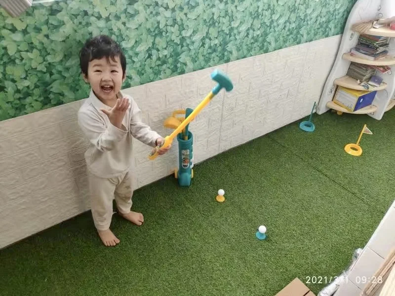 2024 New Outdoor Kids Pretend Toys High Quality Mini Golf Set Party Play Game Toys Baby Gym Golf Playing Toys