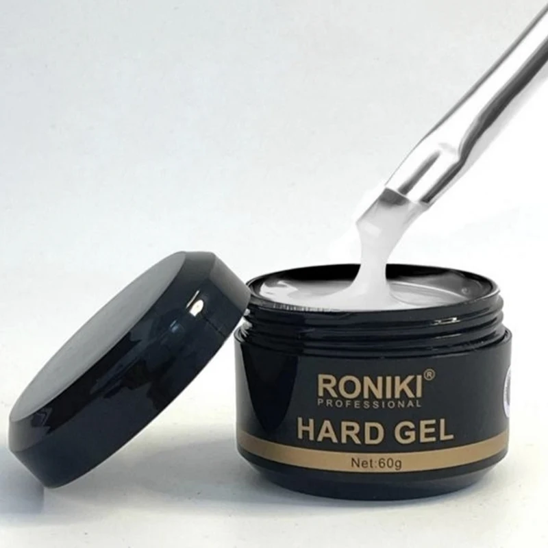 RONIKI Private Label Customized Jelly Hard Gel Polish Construction UV Gel Nail Extension Gel