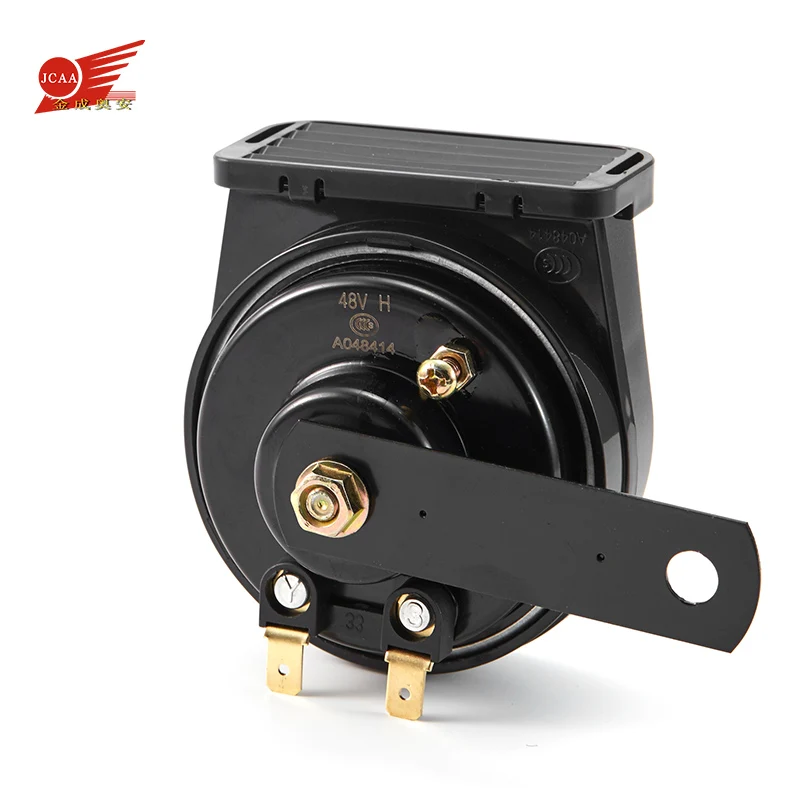 Car electric vehicle booster scooter motorcycle horn waterproof modified super loud 12V48V universal snail horn