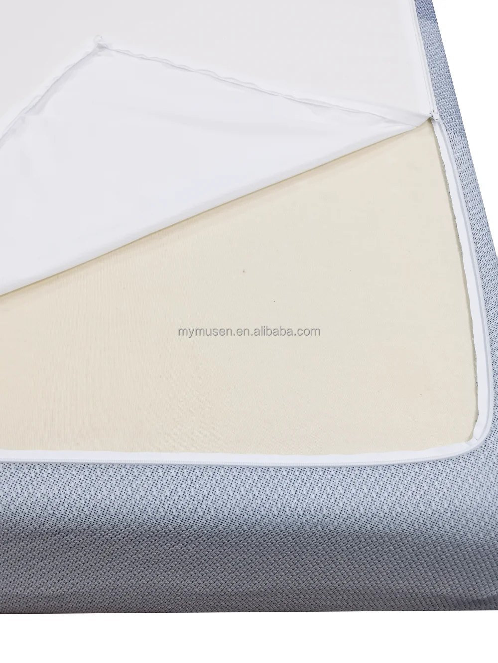 OEM Hypoallergenic Fitted Bamboo Cotton Terry Cloth Waterproof Cover Mattress Protector