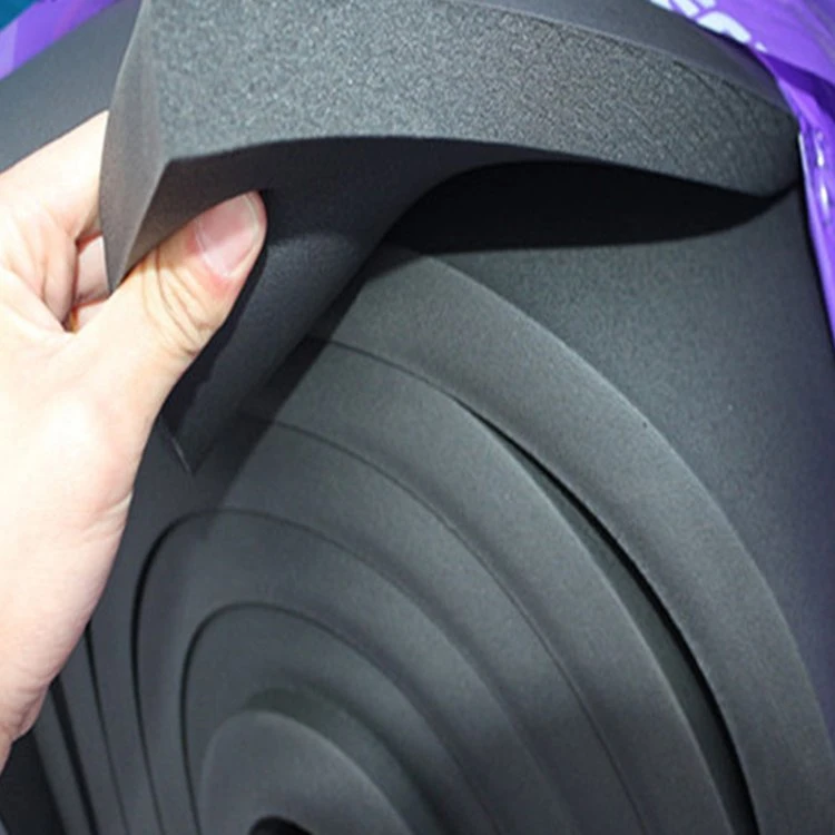 Flame Retardant Rubber foam thermal Insulation Board for Air Conditioners Customizable Heat Insulation Materials