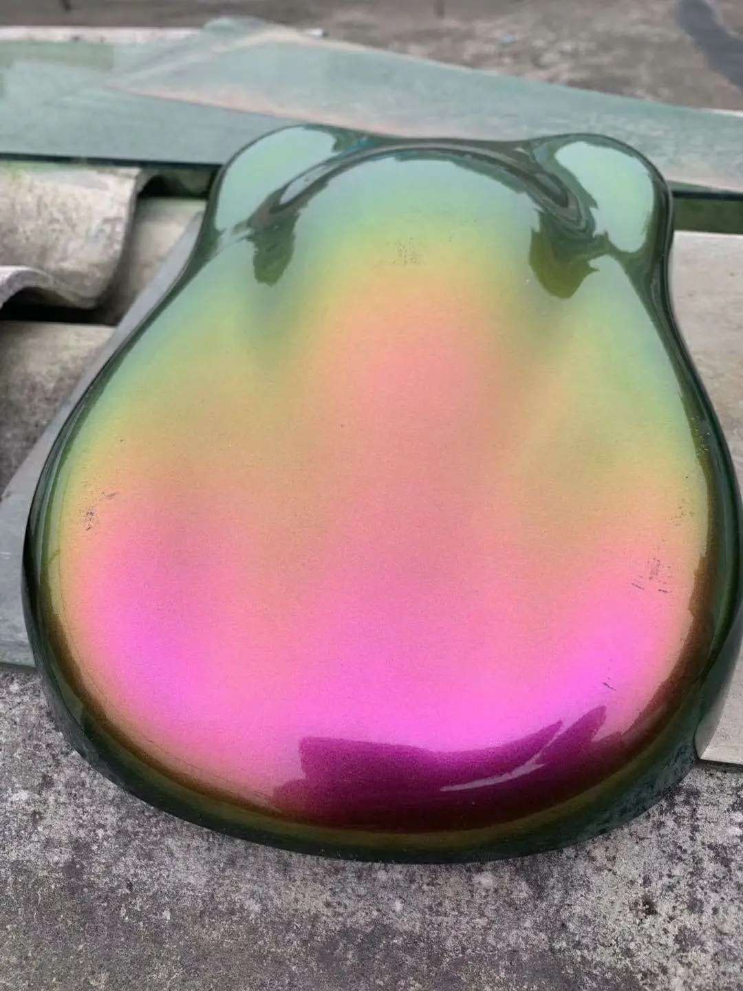 Red Green Super chrome Intense chromaflair optical colorshifting color change chameleon powder pigment for car paint/watercolor