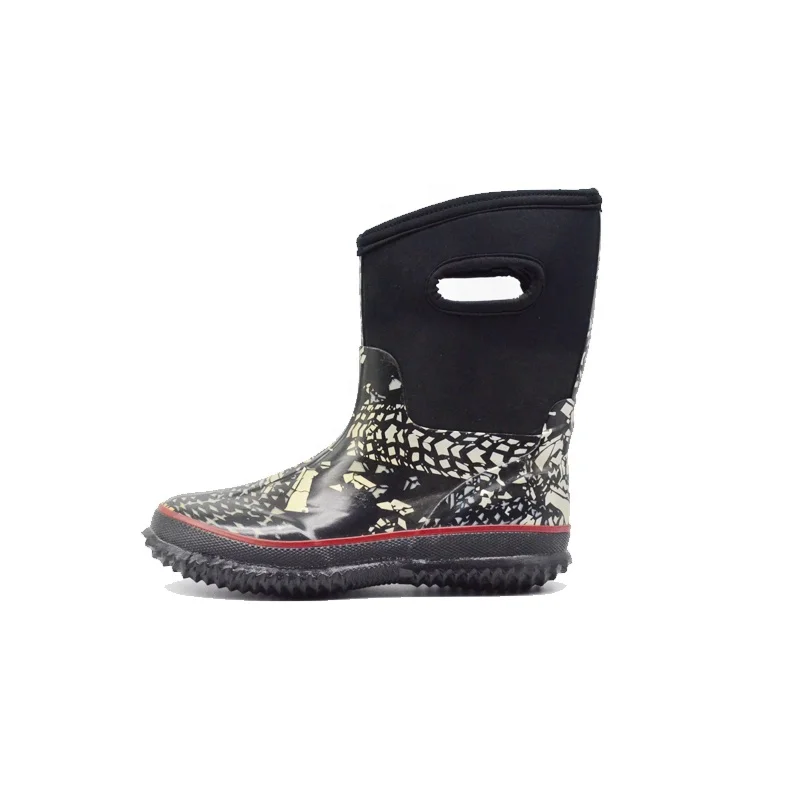 Мода 2021 взрослые ботинки Неопреновая Обувь резиновые ботинки для охоты