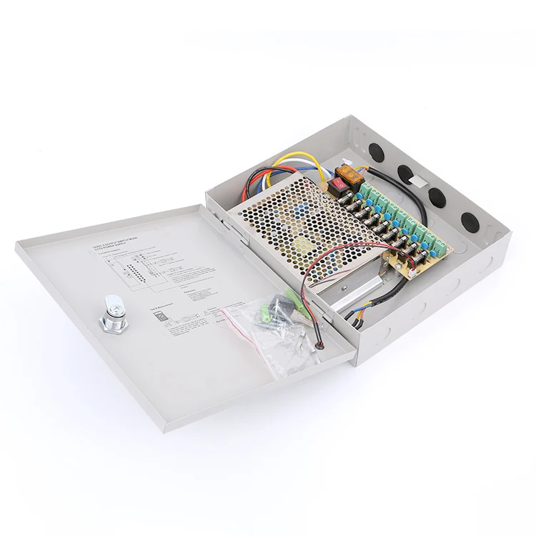 12v 10a 9ch блок питания cctv