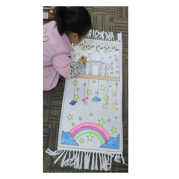 padded prayer mats Kids sejadah islamic prayer rug