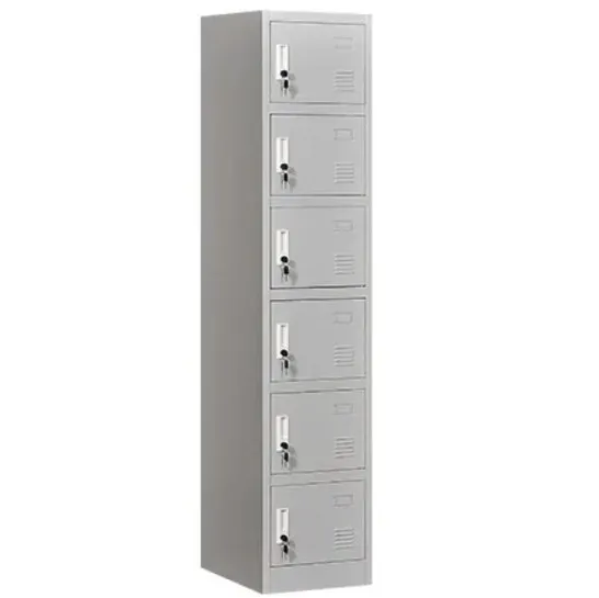 Chinese locker 6 tier metal cabinet with number lock locker supplier malaysia 6 tier school locker