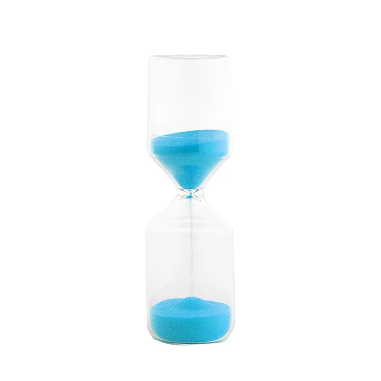 blue sand timer hourglass with toothbrush holder buy sand timer