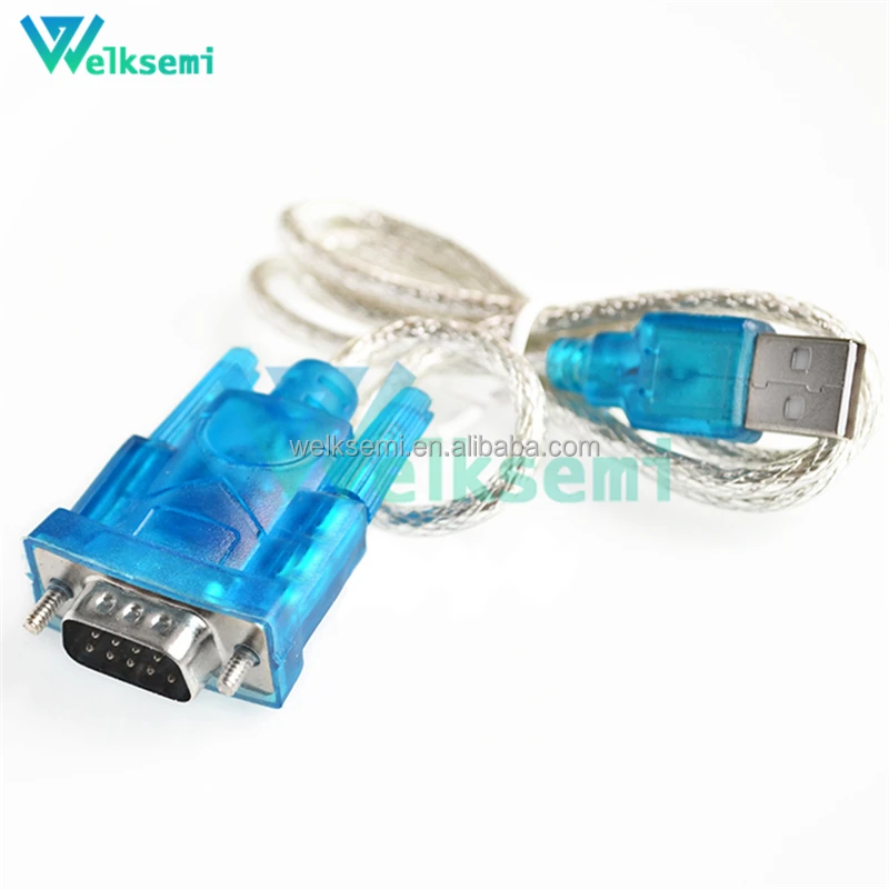 welksemi HL-340 USB to serial port cable (COM) USB-RS232 USB nine-pin serial port cable supports win7-64 bit
