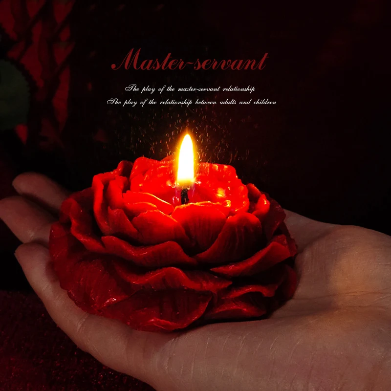 Adult Products Low Temperature Candles Rose Floral Shaped Candles Sm Flirting Candles BDSM Sex Toys for Couple