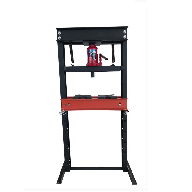 12 tons of integrated hydraulic automotive repair tools bearing press with jacks