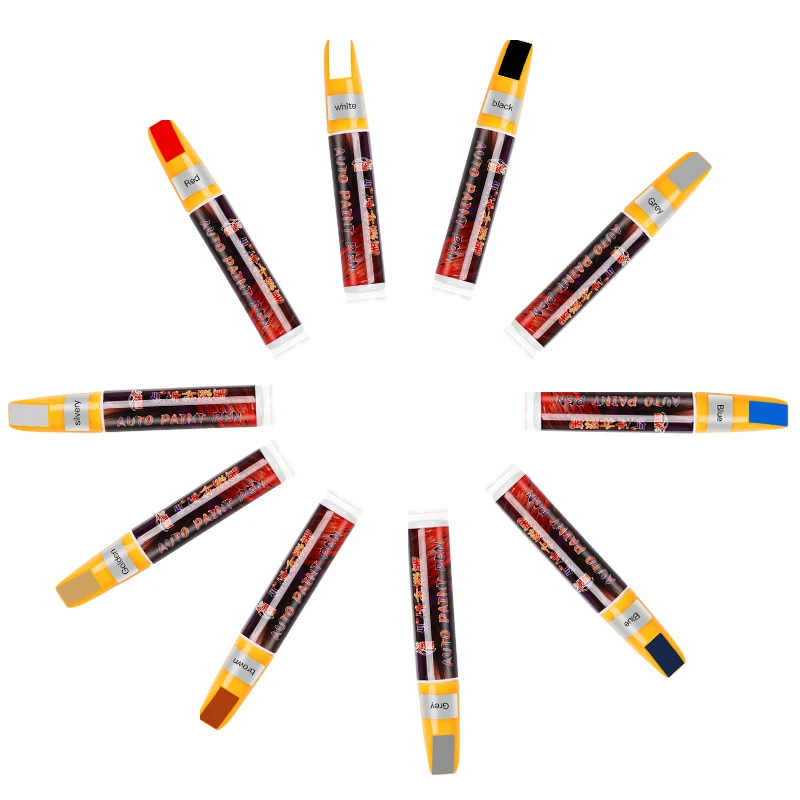 Ручка для ремонта автомобиля, инструмент для удаления царапин на глубине белого и черного цвета