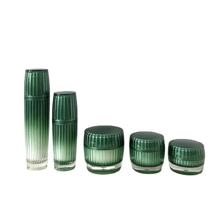 wholesale 15g 30g 50g 50ml 100ml acrylic cream jar cosmetic bottle with pump spray