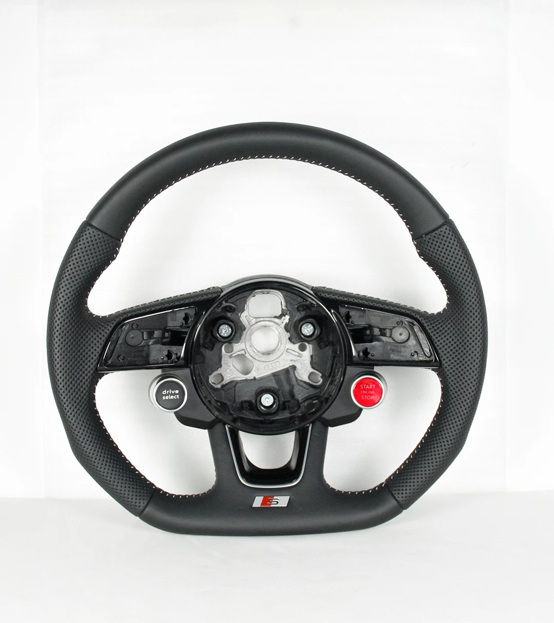 R8 Стиль Push Start Stop Drive Кнопка выбора рулевого колеса для Audi A3 S3 A4 B9 S4 A5 S5 A6 S6 A7 A8 Q3 Q5 Q7